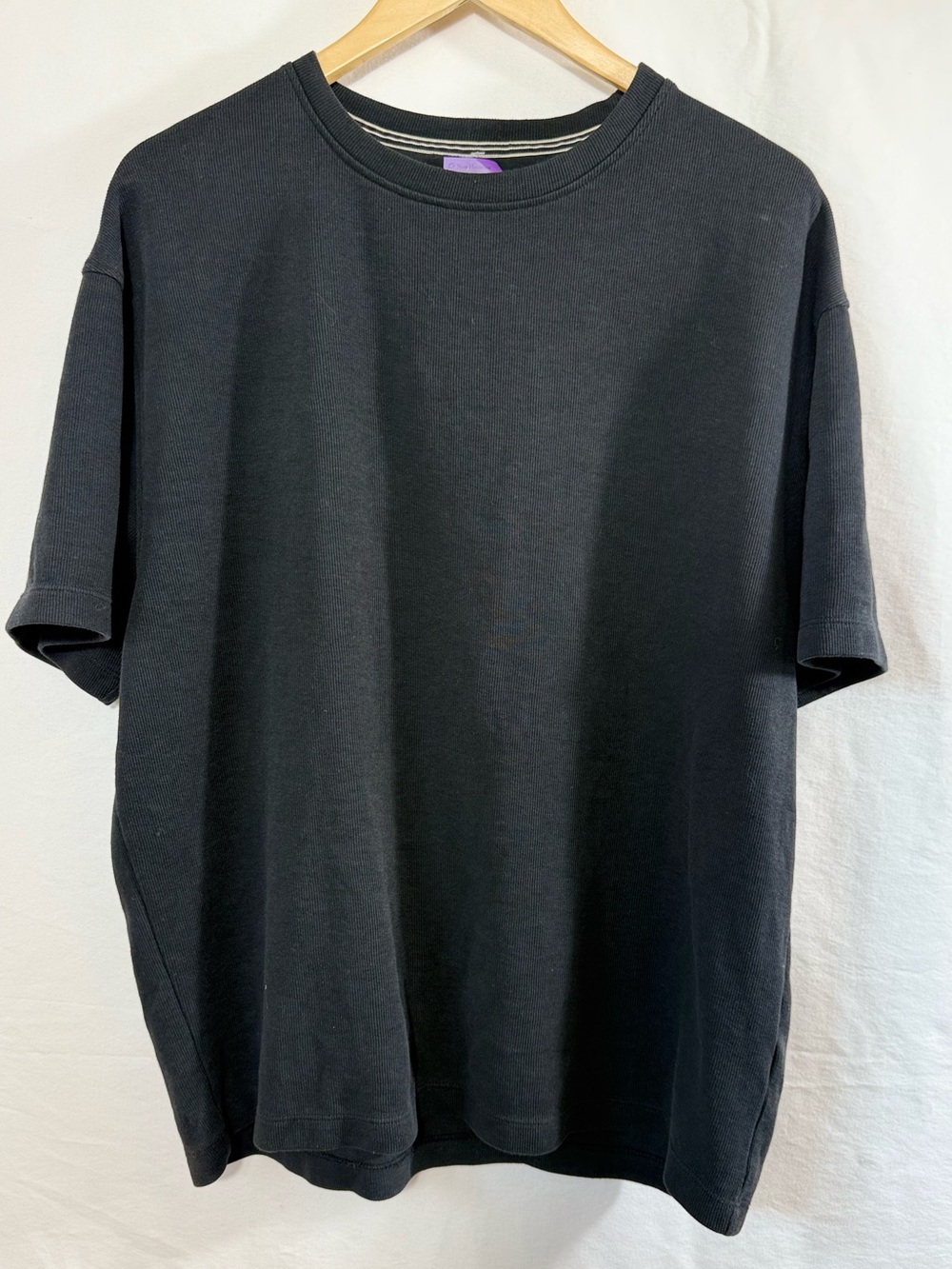 Denim & Flower Men's Black Short Sleeve Crew Neck Tee
